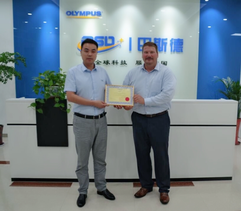 奥林巴斯ANI全球销售总监到访巴斯德苏州总部(图2)